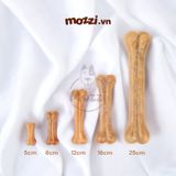  [Gói Lẻ] Snack cho chó Xương nhai da bò nguyên chất nhiều lớp Thái Lan 