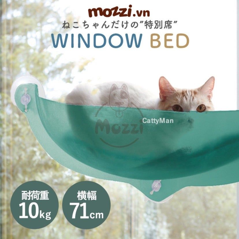 Cattyman Võng treo kính cửa sổ cho mèo