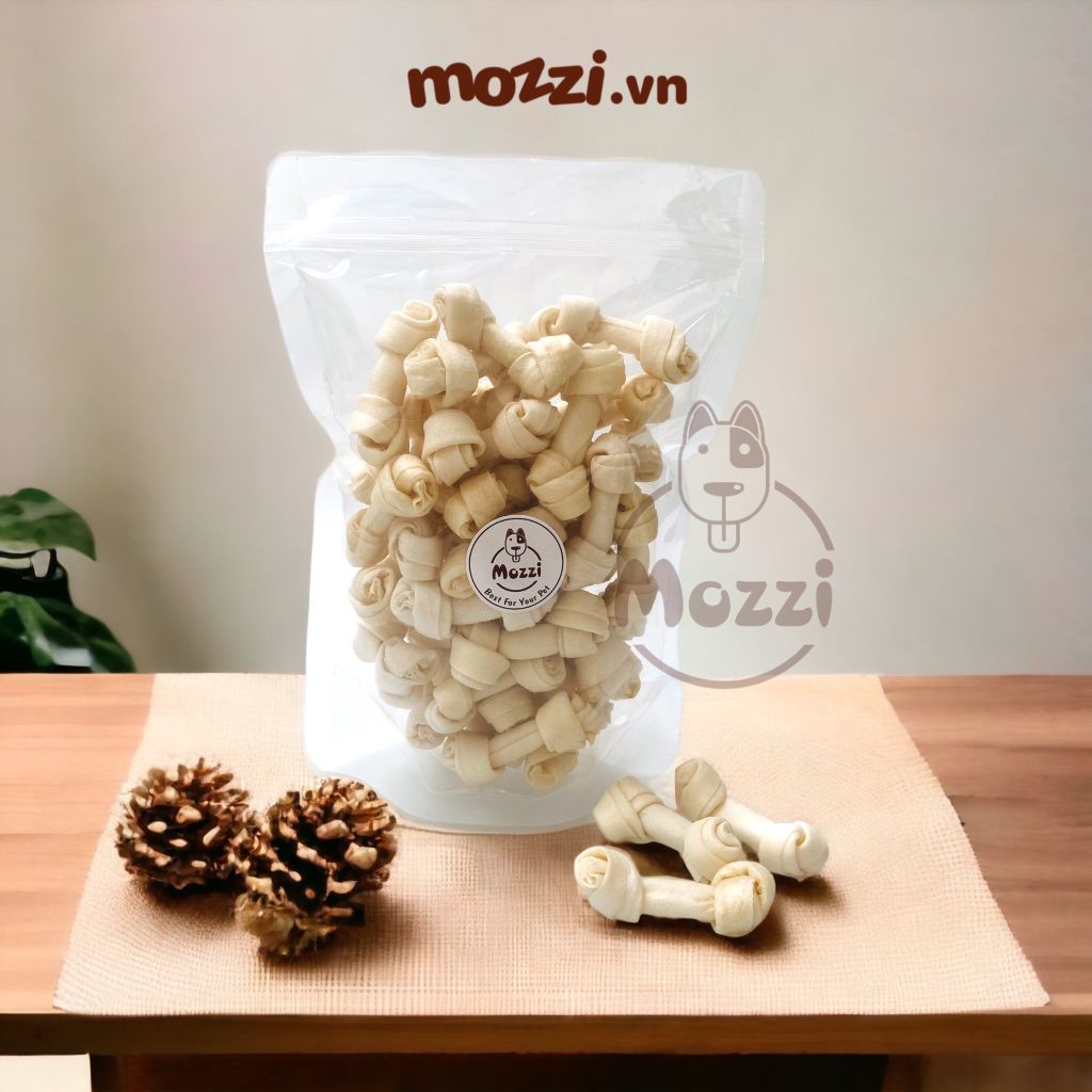 Snack cho chó Xương nhai da bò vị sữa Thái Lan