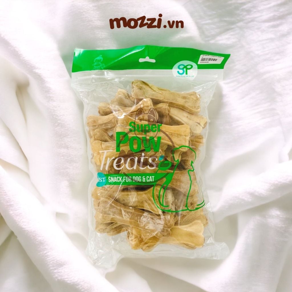 Snack cho chó Xương nhai da bò nguyên chất nhiều lớp Thái Lan