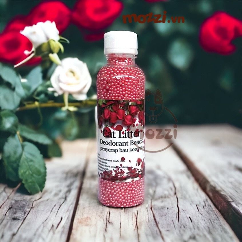 Hạt khử mùi cát vệ sinh Carbon Cat Litter Beads cho mèo Chai 250ml