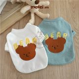  Áo thun có tay hình Gấu nâu Bear cho chó mèo 