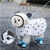 Áo mưa Panda cho chó mèo