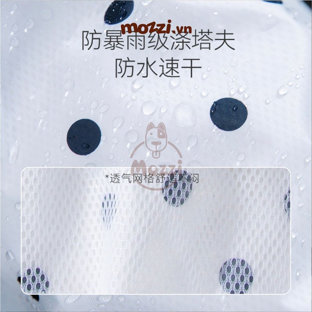 Áo mưa Panda cho chó mèo
