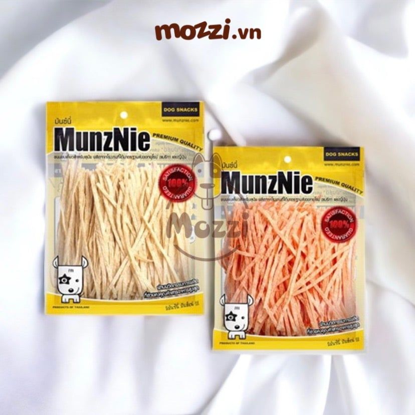 Snack cho chó mèo Kim chi Khô cá sợi MunzNie