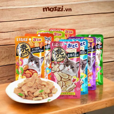  Snack cho mèo Viên mềm Inaba Ciao gói 25gr Thái Lan 