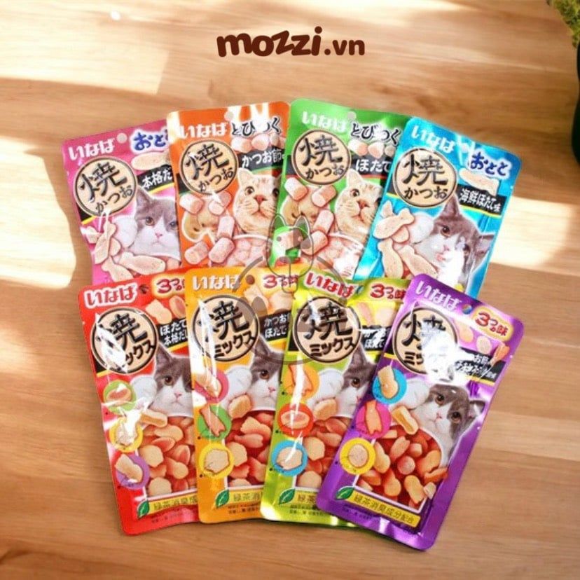 Snack cho mèo Viên mềm Inaba Ciao gói 25gr Thái Lan