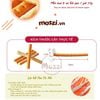 Snack cho chó Phô mai và Thịt que Bowwow 50gr