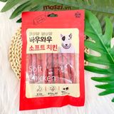  Snack cho chó Thịt Gà Cá Hồi Que Bowwow 