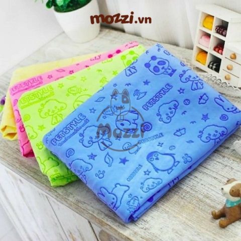 Khăn tắm siêu thấm hút Petstyle cho chó mèo