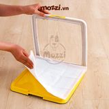  Khay vệ sinh cho chó Iris Nhật Bản nhỏ 33x33cm 