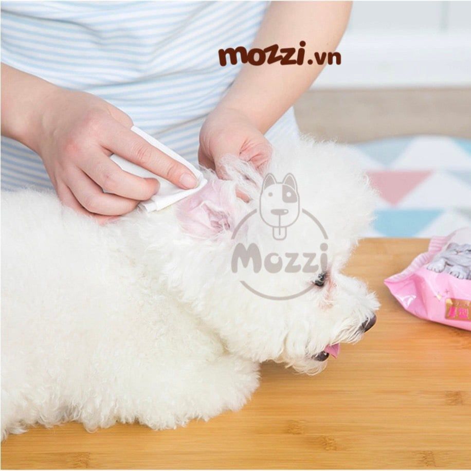 Iris Khăn ướt Nhật Bản 100 tờ cho chó mèo