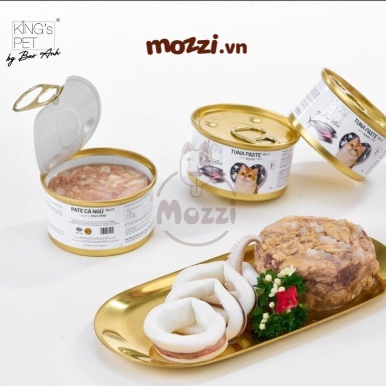 Pate cho mèo King’s Pet by Bao Anh Lon 85gr