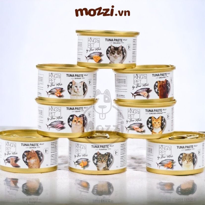 Pate cho mèo King’s Pet by Bao Anh Lon 85gr