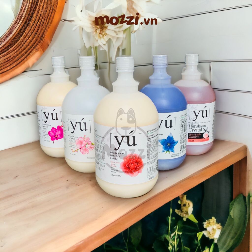 [Can 4L] Sữa tắm Yú thơm lâu cho chó mèo