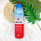  Sữa tắm Tropiclean OXYMED Gội ủ xả viêm da nấm ngứa 592ml cho chó mèo 