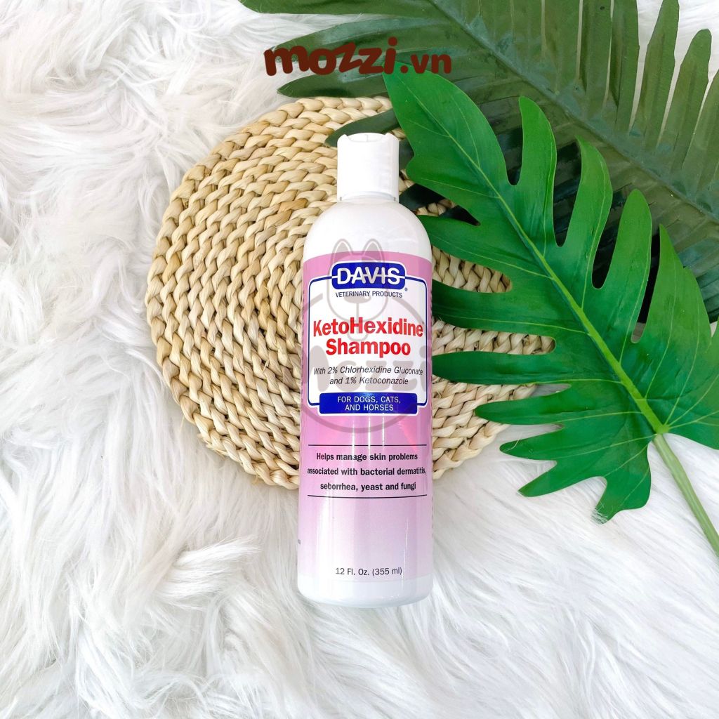Sữa tắm DAVIS chăm sóc da dành cho chó mèo Chai 355ml