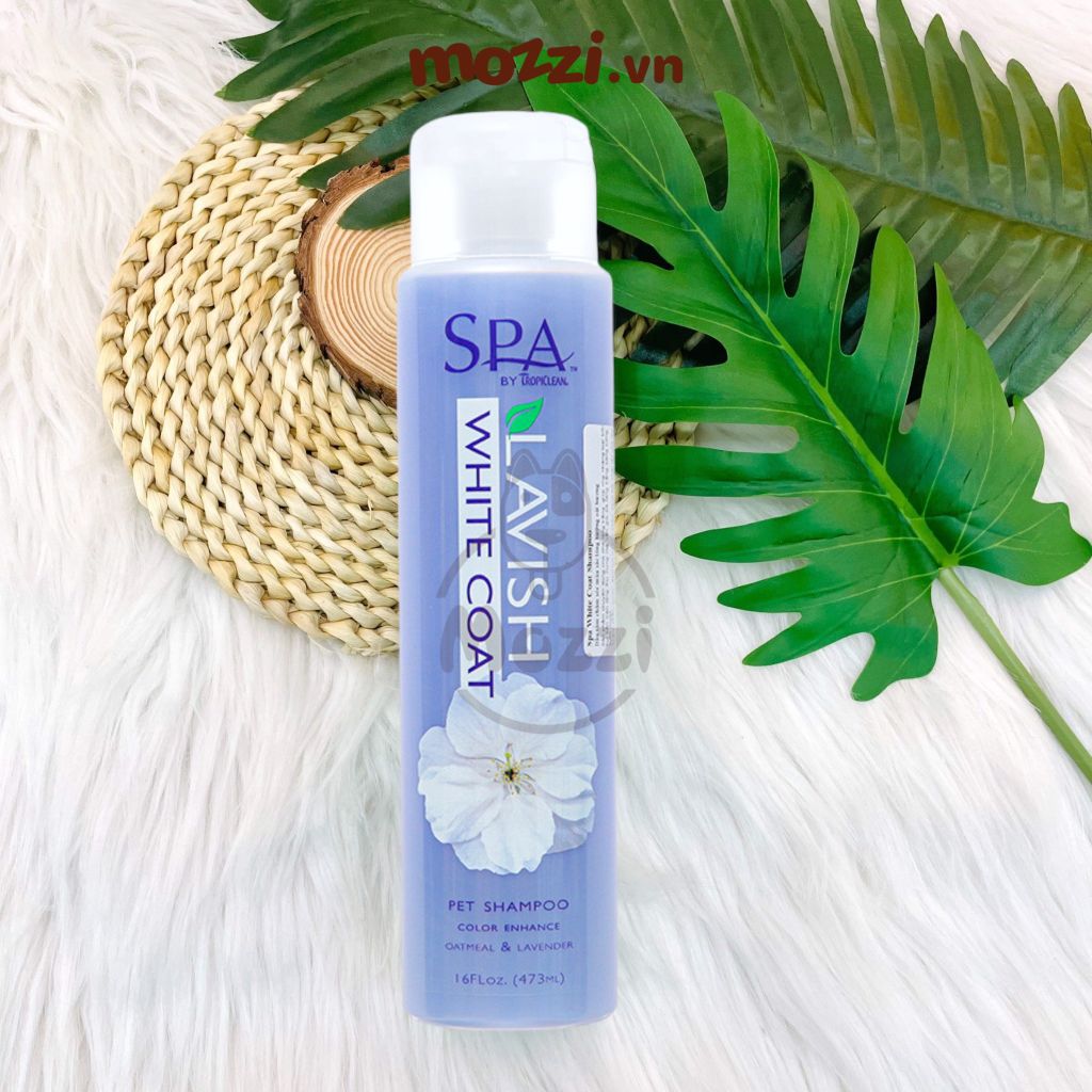 Sữa tắm SPA Tropiclean hương tươi mát cho chó mèo Chai 473ml
