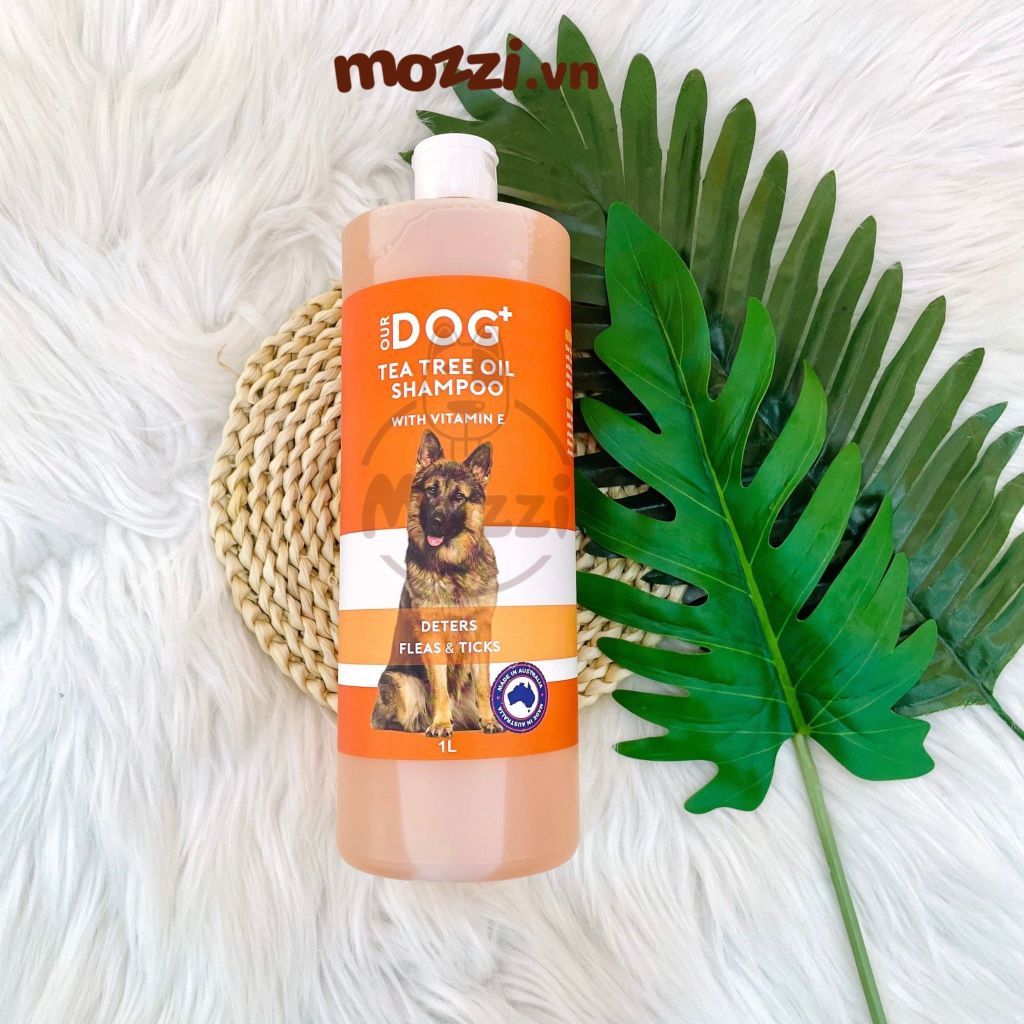 Sữa tắm Úc Our Dog+  dung tích lớn cho chó Chai 1L