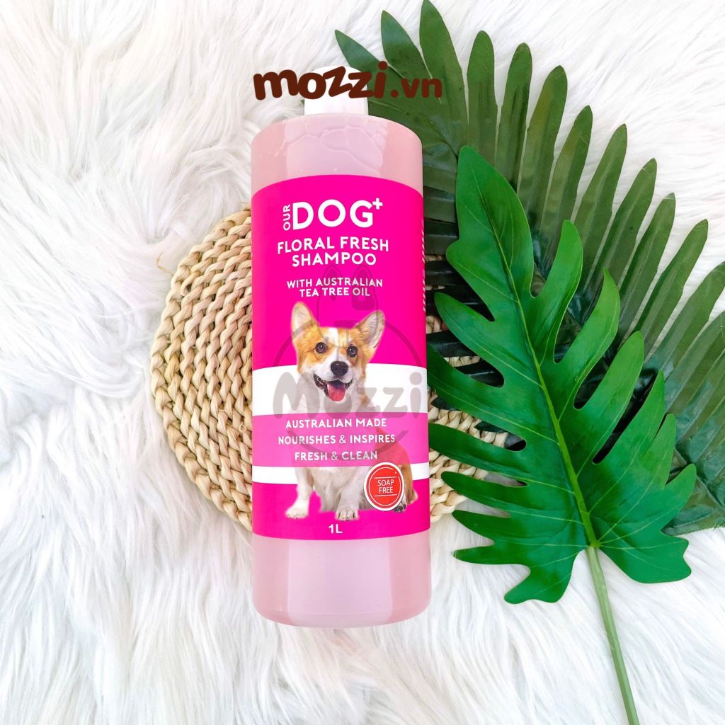 Sữa tắm Úc Our Dog+  dung tích lớn cho chó Chai 1L