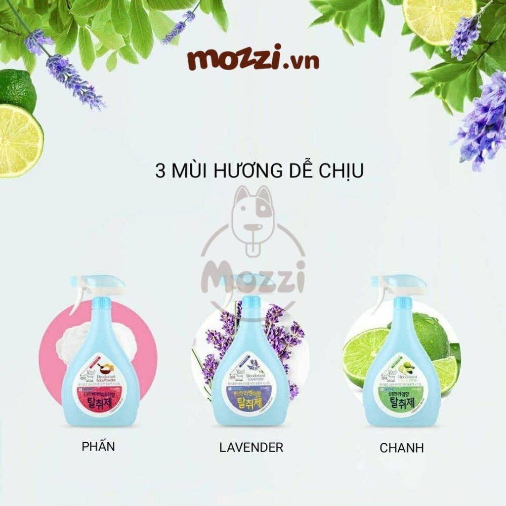 Xịt khử mùi khu vực Forcans Hàn quốc Chai 1L cho chó mèo