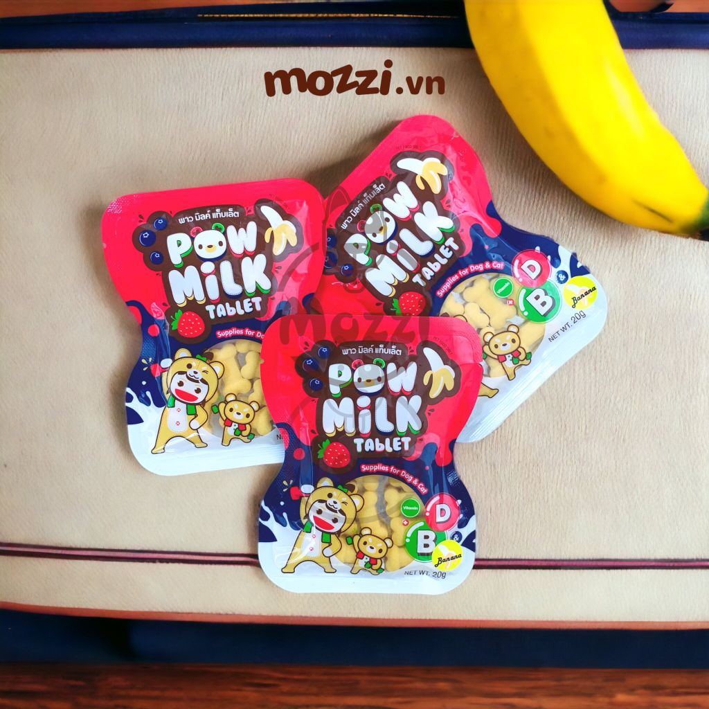 Powmilk Xương sữa dê mix trái cây