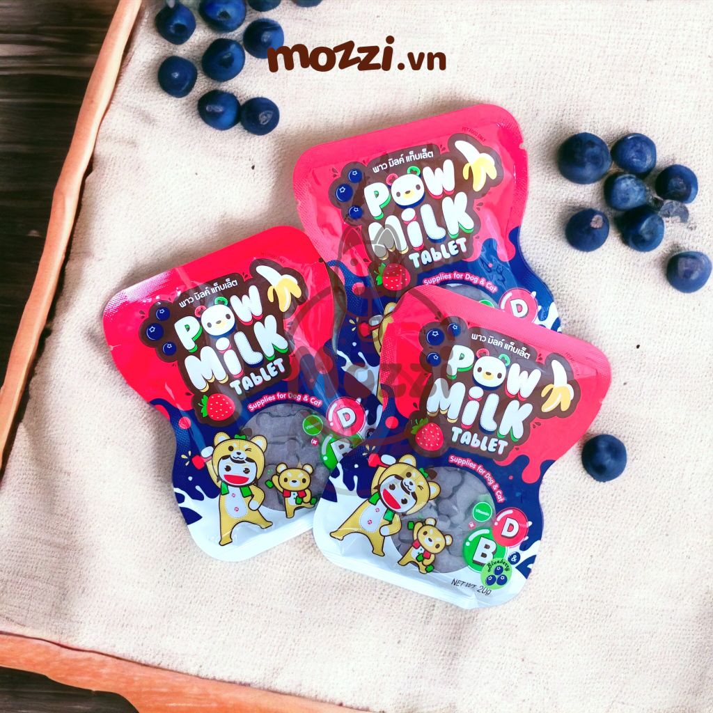 Powmilk Xương sữa dê mix trái cây