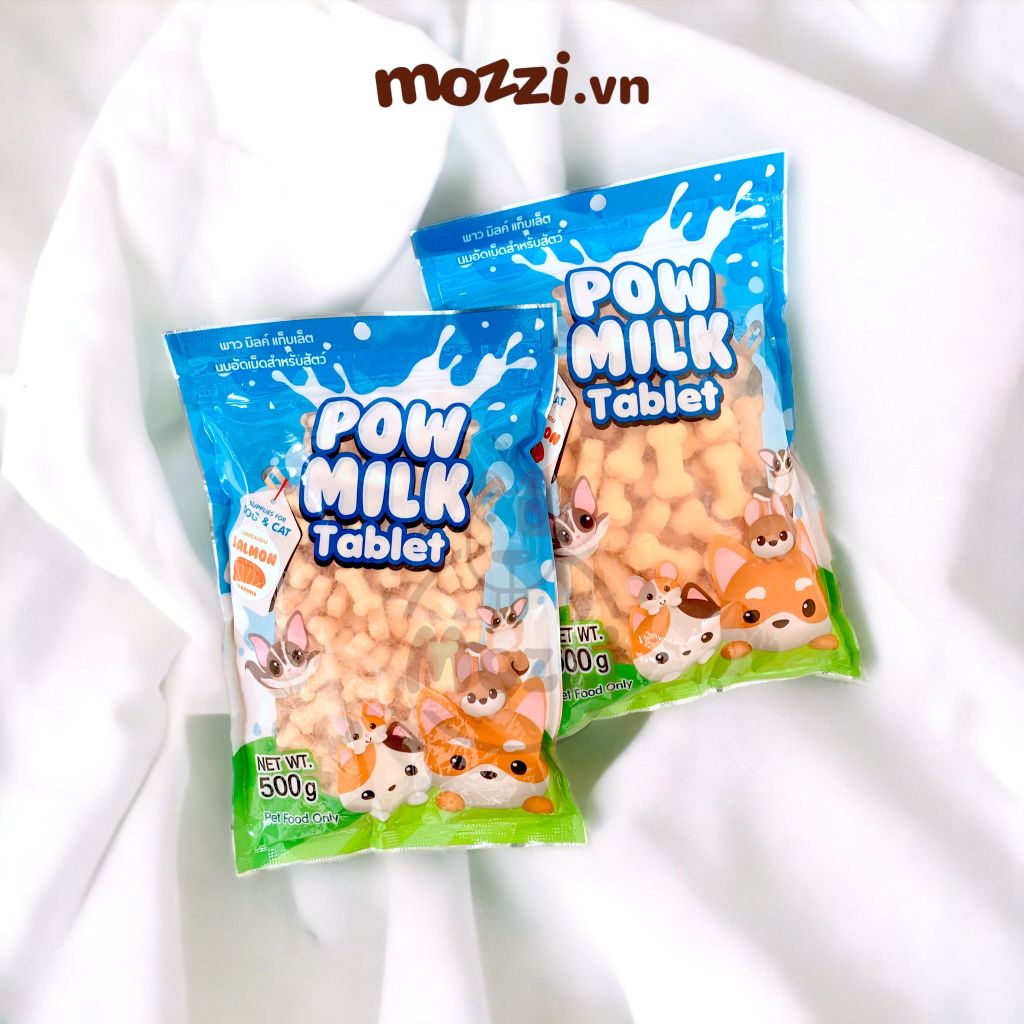 Powmilk Xương sữa dê 500gr cho chó gói
