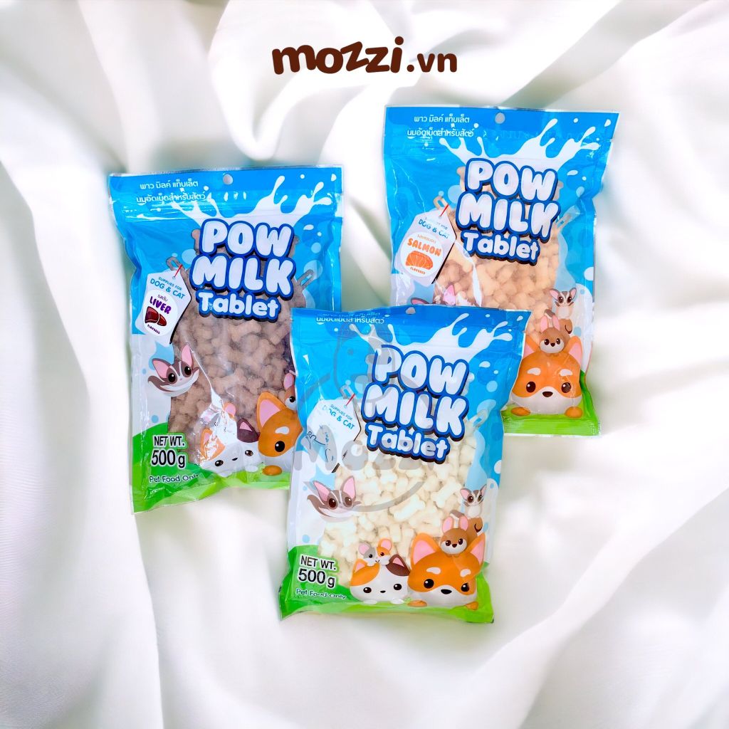 Powmilk Xương sữa dê 500gr cho chó gói