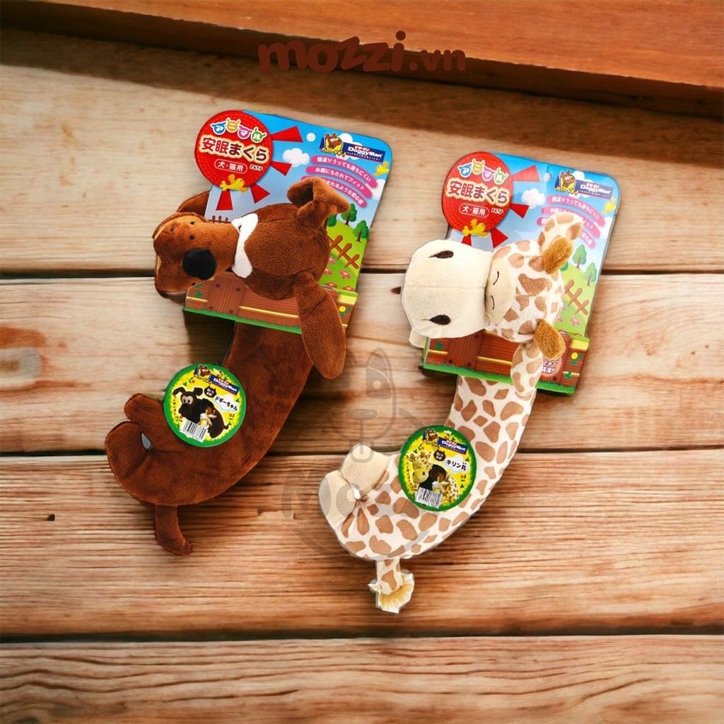 Gối ôm cho chó mèo Doggyman hình thú ôm ngủ mềm mịn