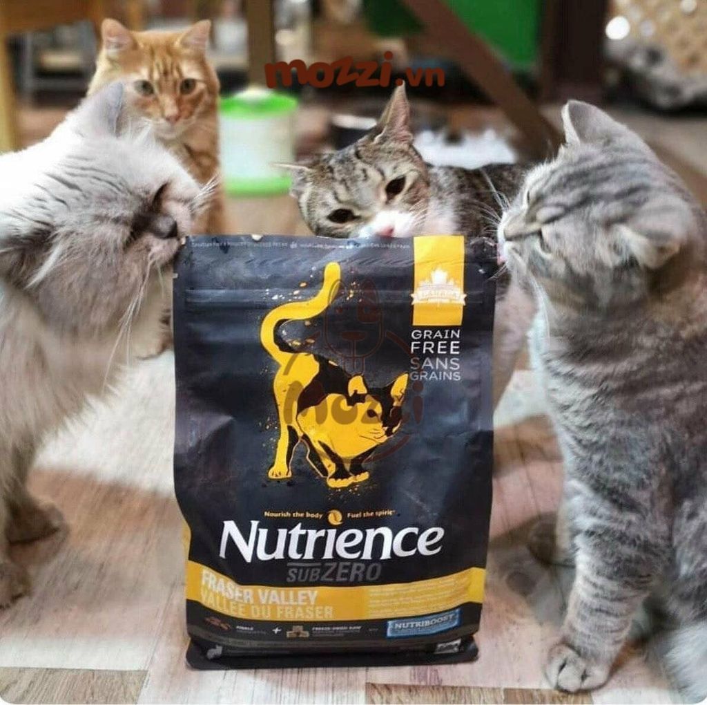 Thức ăn hạt Nutrience Subzero vị gà tây cá biển và rau củ cho chó mèo [0.5kg - 1.8kg - 5kg]