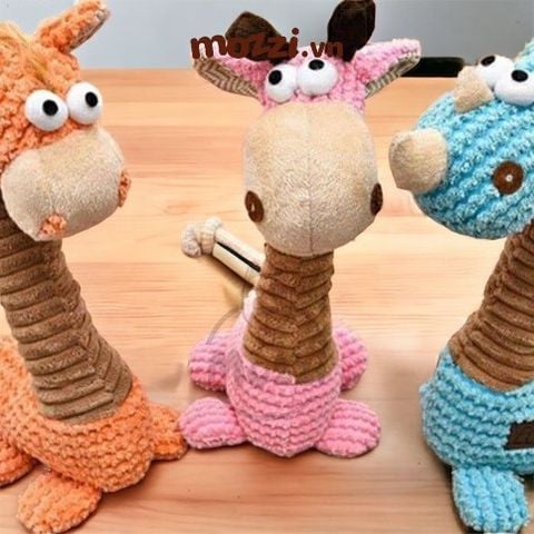  Đồ chơi âm thanh ngựa bông cho chó mèo 