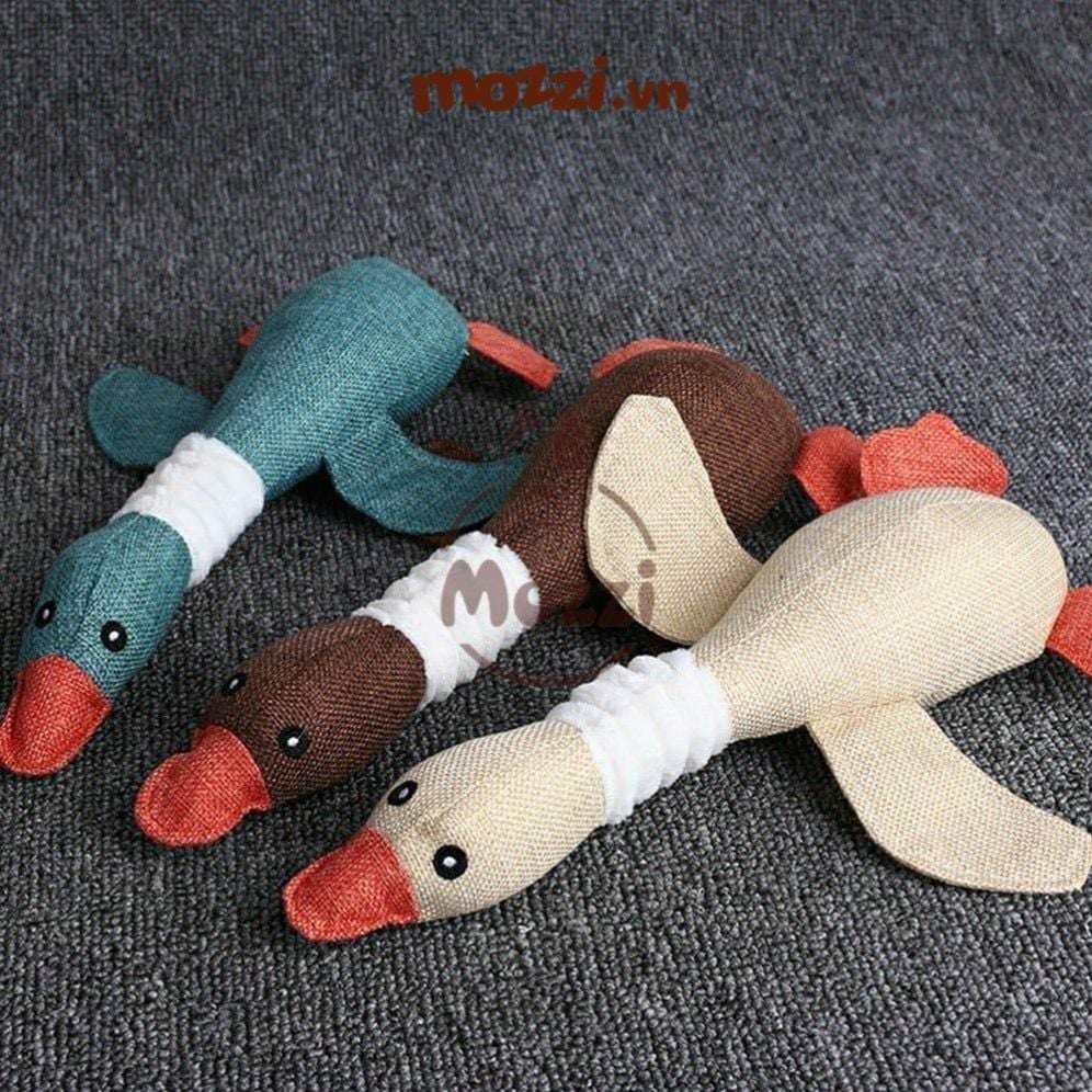 Đồ chơi Vịt bông âm thanh cho chó mèo