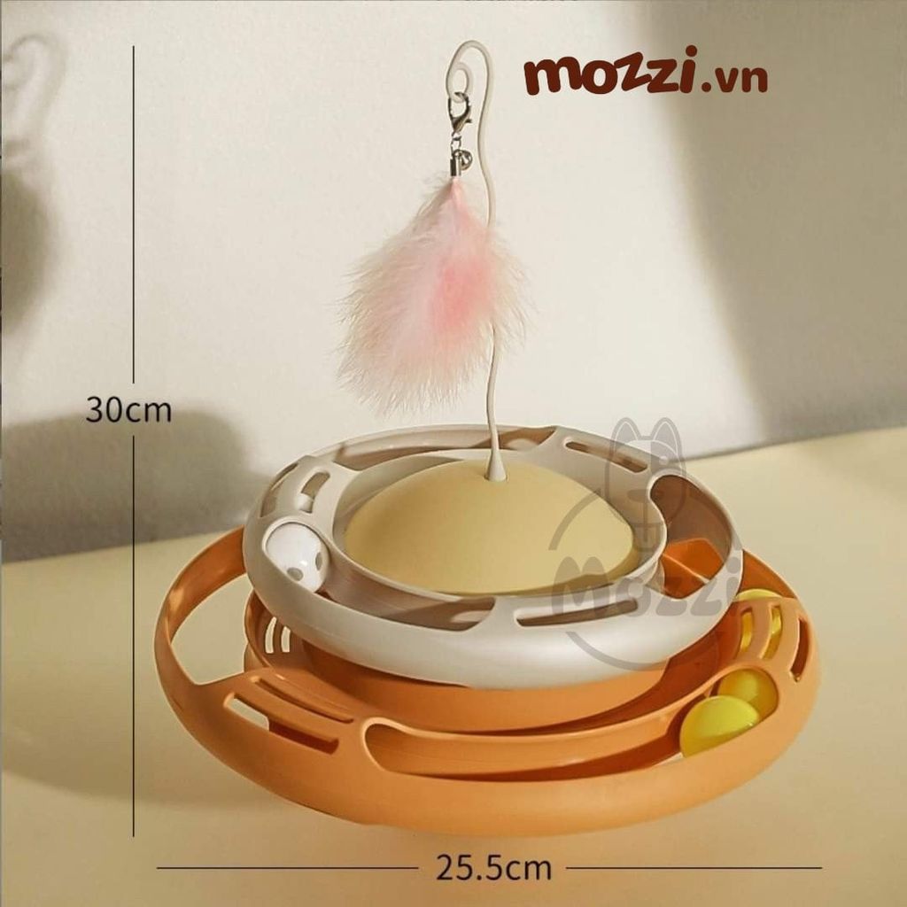 Đồ chơi bàn xoay thăng bằng cho mèo