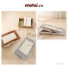 Nhà mèo cào móng tam giác gấp gọn cho mèo