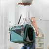 Balo Túi vải đựng chó mèo Acid Bear quai da 49x28x36cm