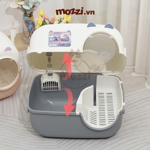  Khay cát vệ sinh cho mèo Elite nhà khép kín 