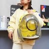 Balo Túi đựng chó mèo Phi hành gia trong suốt có nắp kính 32x41cm - Ba lô