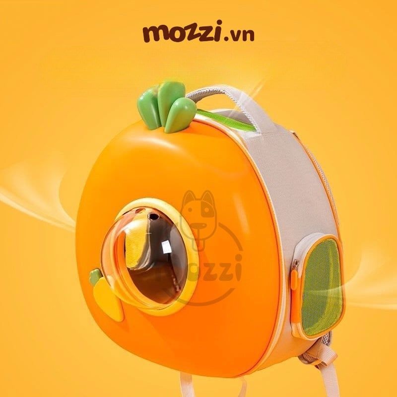 Ba lô Phi hành gia Củ cà rốt cho chó mèo