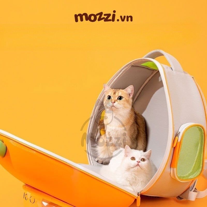 Ba lô Phi hành gia Củ cà rốt cho chó mèo