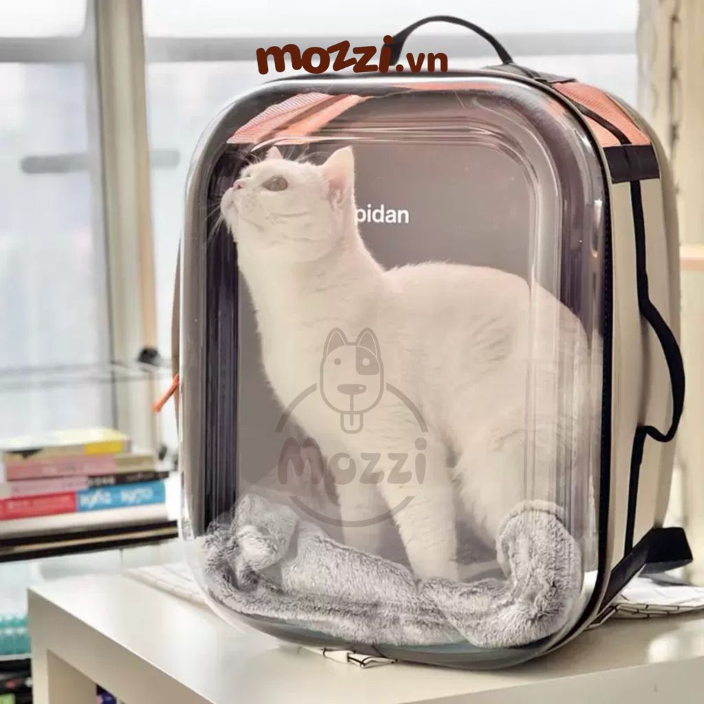 Balo Túi đựng chó mèo Pidan cao cấp cỡ lớn 41x38x53cm - Ba lô