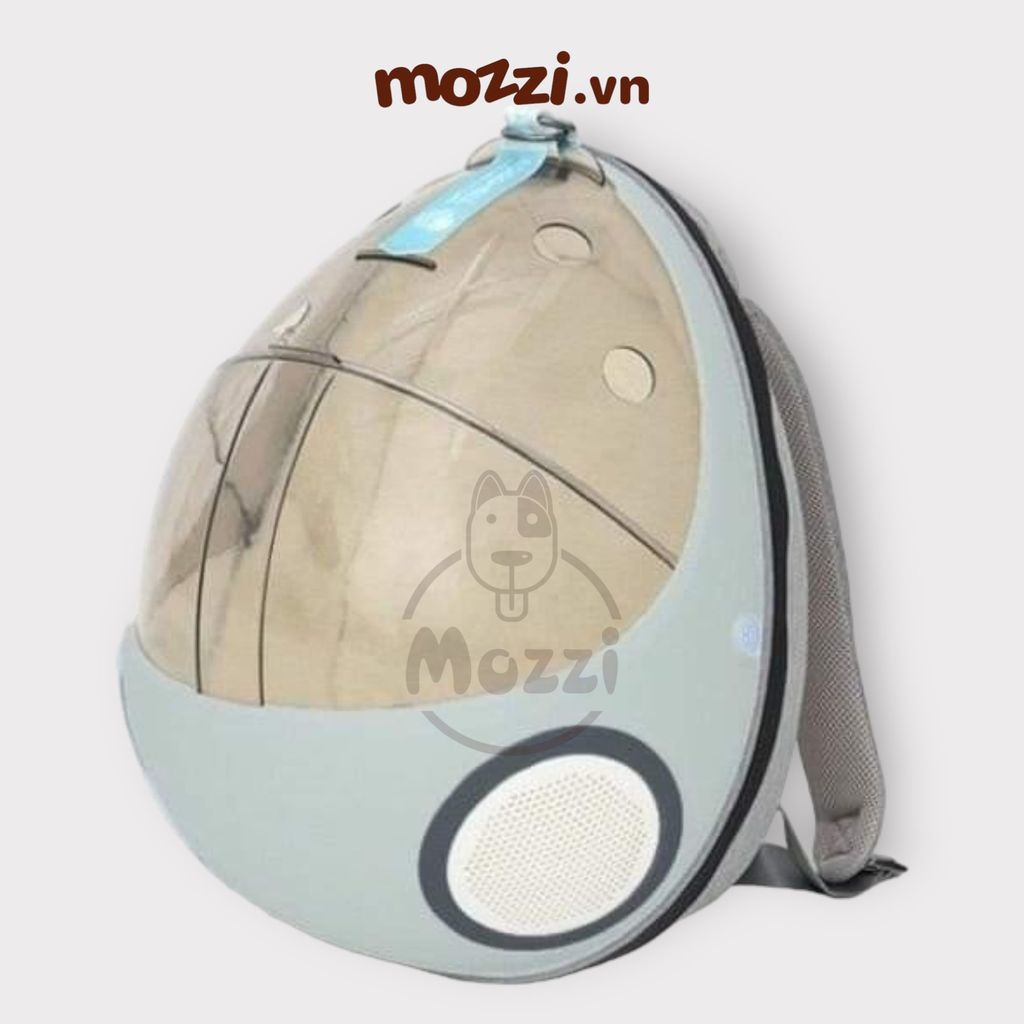 Ba lô kèm Ổ nệm hình con bọ cho chó mèo 37x29x46cm