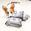 Khăn ướt cho chó mèo Kháng khuẩn than hoạt tính Absorb Charcoal Absolute