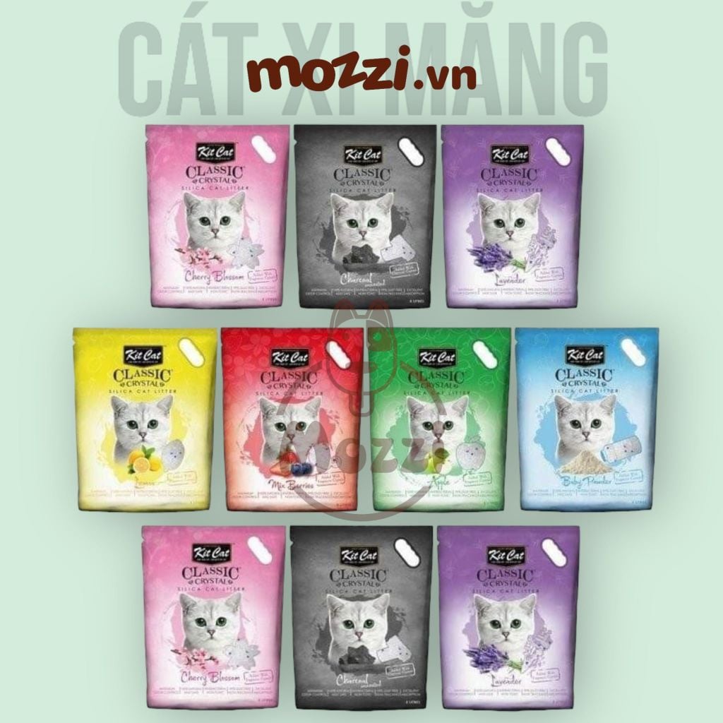 [10L] Cát vệ sinh cho mèo KitCat Xi măng vón