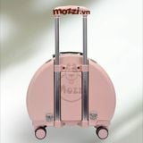  Vali kéo hình bàn chân trong suốt 43x26x40cm cho chó mèo 