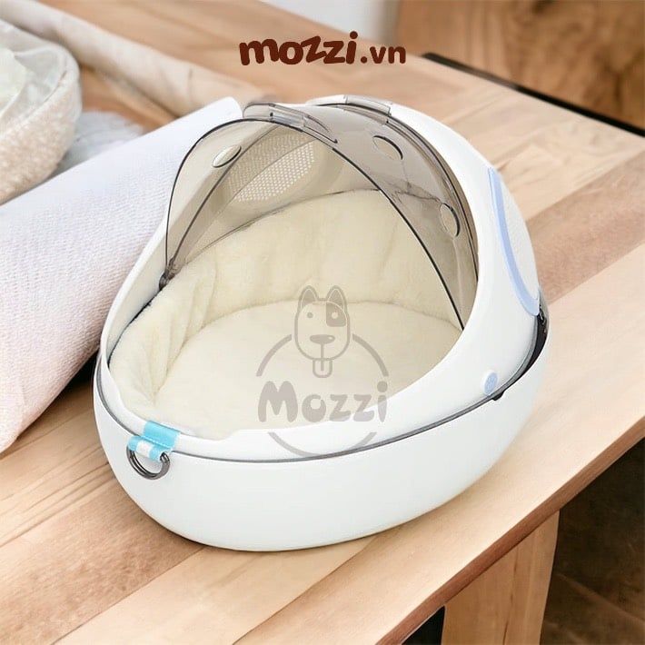 Ba lô kèm Ổ nệm hình con bọ cho chó mèo 37x29x46cm