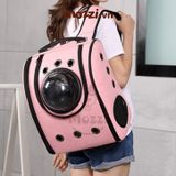  Balo Túi đựng chó mèo Phi hành gia da 32x20x37cm - Ba lô 