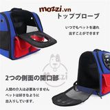  Balo Túi đựng chó mèo Phi hành gia vải vuông lớn 38x25x34cm - Ba lô 