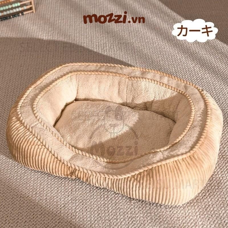 Nệm Thảm cho chó mèo bông mềm mịn 2 viền