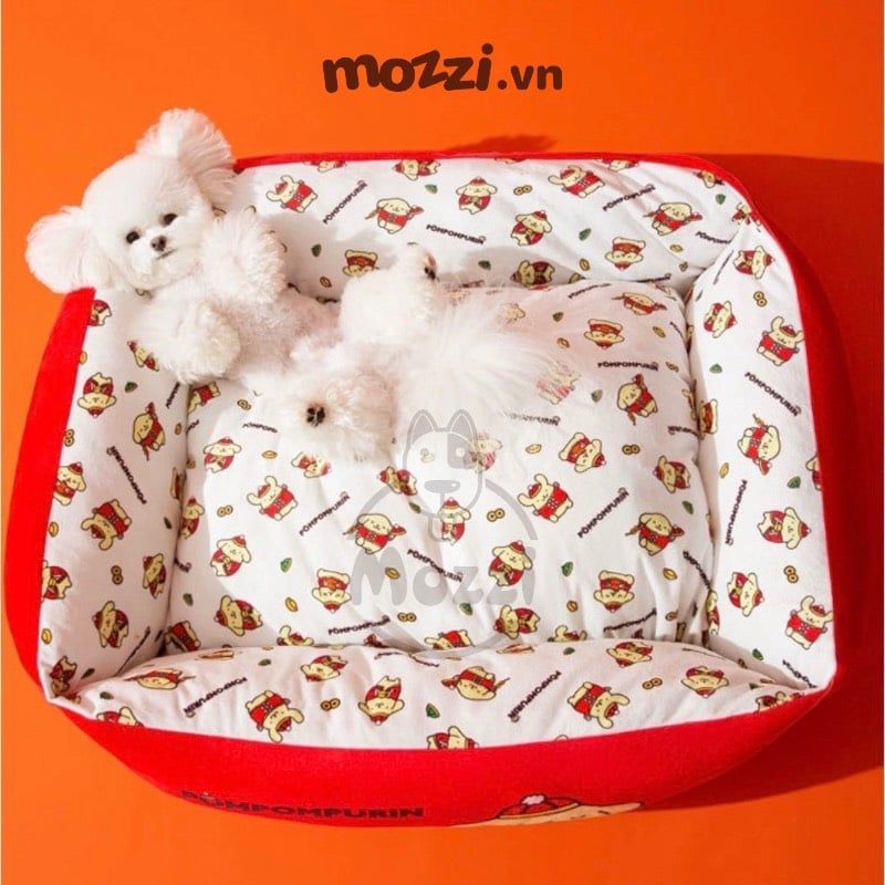 Nệm mềm PomPom có thể tháo rời cho chó mèo